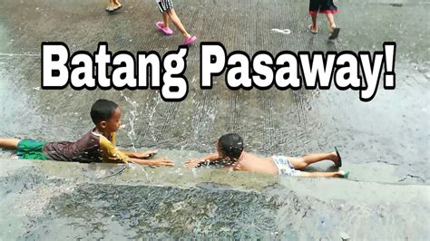 MGA BATA NA NALILIGO SA ULAN .